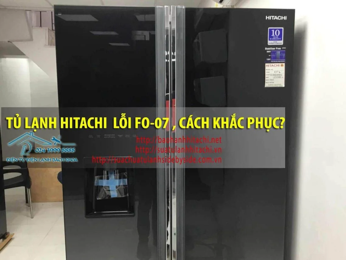 Sửa Tủ Lạnh Side By Side Hitachi 024 3999 8888 – 0938 718 718